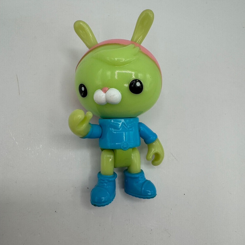 Fisher-Price Octonauts Action Figure Kids 3" Green Tweak Bunny Blue Suit BJV50
